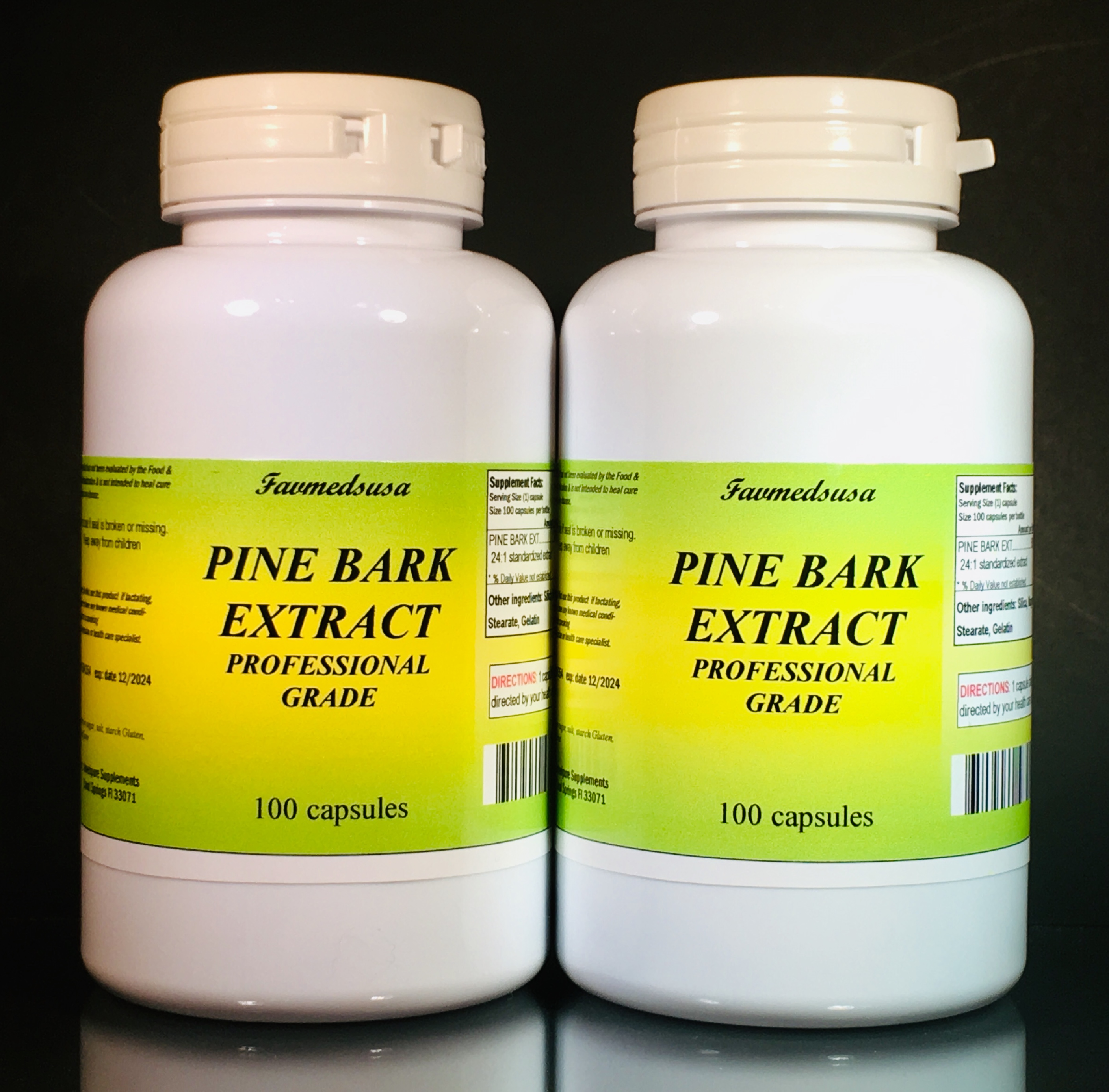 Pine Bark Extract 50mg - 200 (2x100) capsules